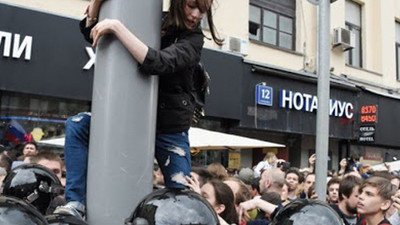 Rusya'da Aleksey Navalnıy protestolarında 1643 kişi gözaltına alındı