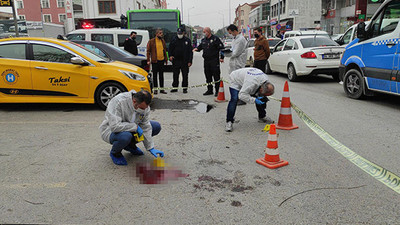 Taksi şoförü durakta pompalı tüfekle vuruldu