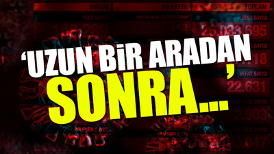 Türkiye'nin son koronavirüs tablosu açıklandı