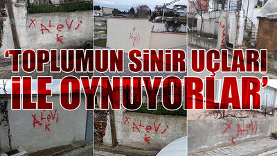 Yalova'da Alevi ailelere ait 5 ev işaretlendi