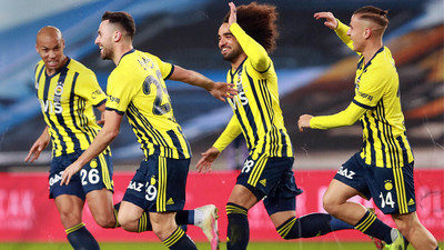 Zorlu maçın galibi Fenerbahçe