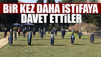 Akademisyenlerin Bulu'ya protestosu devam ediyor
