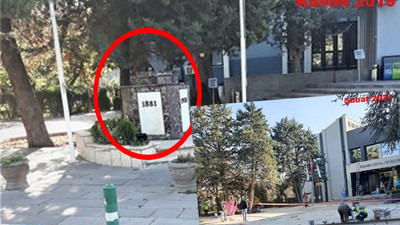 Bakan için yapılan özel tadilatta Atatürk büstünü kaldırdılar