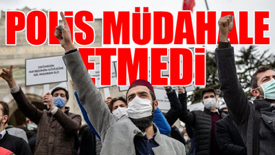 Boğaziçili öğrencilere karşı provokatif eylem