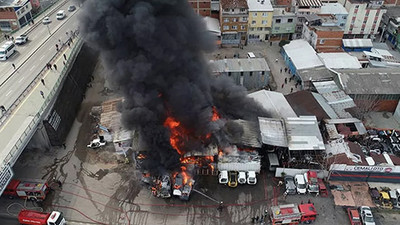 Bursa’da yangın: Çok sayıda araç küle döndü