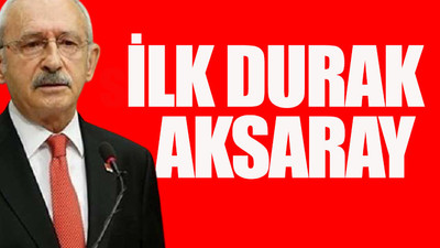 CHP Lideri Kılıçdaroğlu yola çıkıyor