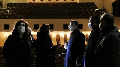 Ekrem İmamoğlu'ndan, Kenter Tiyatrosu açıklaması