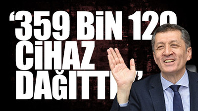 Erdoğan'ın '2 milyon tablet dağıttık' ifadesi MEB'le uyuşmadı