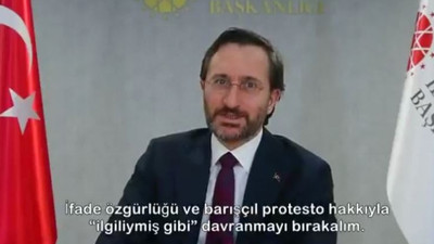 Fahrettin Altun'un 'Boğaziçi' videosu 'dislike' yağmuruna tutulunca yoruma kapatıldı