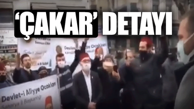 Fesli kalabalıktan ilginç karşılama: 'Şehzade' ilan ettiler!