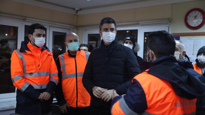 Gökhan Yüksel’den karla mücadele timlerine ziyareti