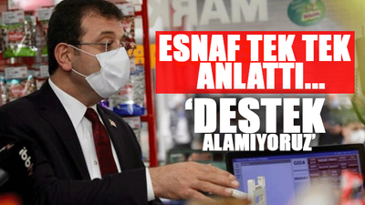 İmamoğlu'na dert yandı: Adam, ‘Çocuğum evde aç’ deyince, ne diyebilirsin?