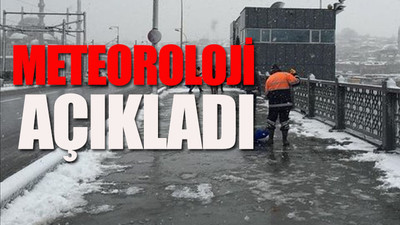 İstanbul'da kar devam edecek mi?