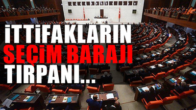 İşte Erdoğan'a sunulan yeni seçim sistemi dosyası