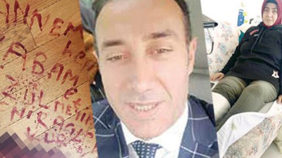 Kanıyla ‘Beni Ragıp vurdu’ yazmıştı: 5 kurşun sıktığı kadına mahkemede 'beni affet' dedi