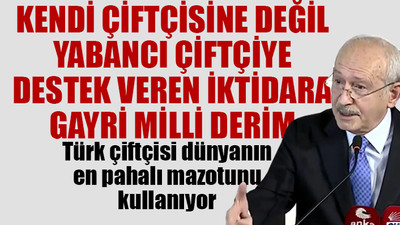 Kılıçdaroğlu: Türkiye ekonomik olarak bağımsızlığını kaybetmiş durumda