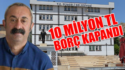 Komünist Başkan Maçoğlu, temsil ağırlama giderlerini 1 milyondan 30 bine düşürdü