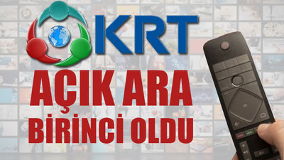 KRT TV, reytinglerde üç gündür en çok izlenen haber kanalı oldu