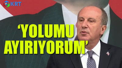 Muharrem İnce'den, CHP'den istifa etti