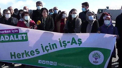 Pervin Buldan'ın basın açıklamasına pandemi gerekçesi ile izin verilmedi