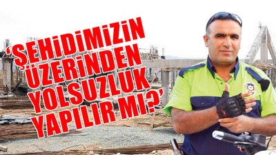 Şehidin külliyesi yarım bırakıldı