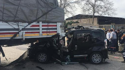 Adana’da kaza: 4’ü ağır 5 yaralı