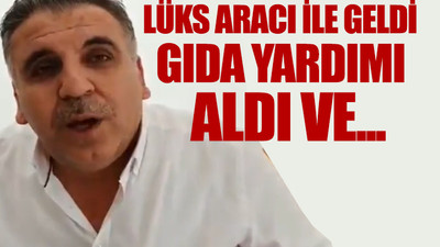 AKP'li belediyenin gıda yardımlarını zenginlere yaptığı ortaya çıktı