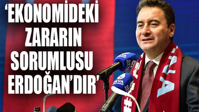 Ali Babacan 1. Olağan Ortahisar İlçe Kongresi’nde konuştu