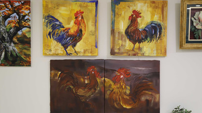 'Bahara Merhaba' resim sergisi Kartal Belediyesi’nde açıldı