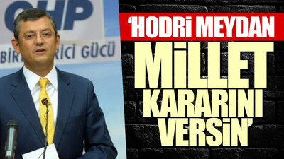 CHP'den erken seçim çağrısı