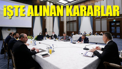 Cumhurbaşkanlığı’nda yerli aşı zirvesi