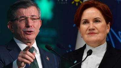 Davutoğlu'ndan Akşener'e teşekkür