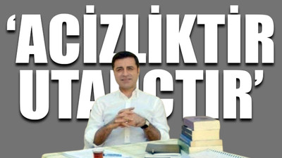 Demirtaş, HDP'nin kapatılması tartışmalarıyla ilgili konuştu