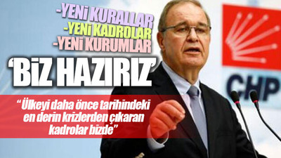 Ekonomik krizden çıkış için CHP'yi işaret etti