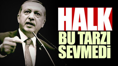 Erdoğan'a bir anket şoku daha: Onay çıkmadı