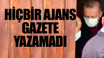 Erdoğan Cuma namazını sürpriz bir isimle kıldı