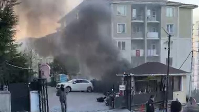 Esenyurt’ta site içerisinde patlama