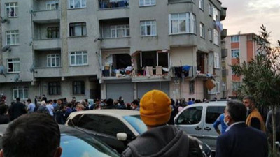 Gaziosmanpaşa'da apartman dairesinde doğalgaz patlaması