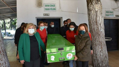 Hamileyken vahşice öldürülen İslim’i son yolculuğuna kadınlar uğurladı