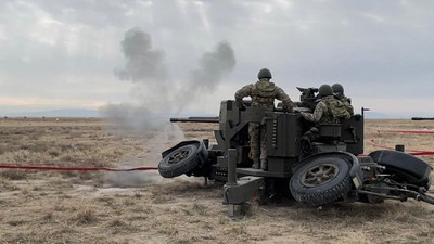 Hava savunma silahları ile kara hedeflerine atışlar gerçekleştirildi