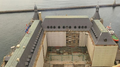 Haydarpaşa Garı'nda bulunan marangoz atölyesinde küçük çaplı yangın çıktı