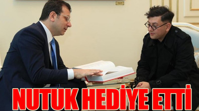 İmamoğlu dünyaca ünlü sanatçı ile bir araya geldi