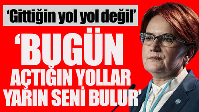 İYİ Parti Lideri Akşener'den Erdoğan'a ağır sözler