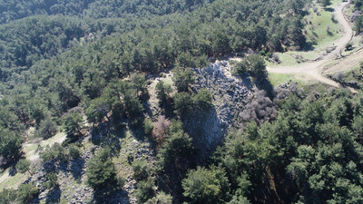 İzmir'de antik taş ocağı bulundu