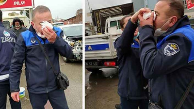 İzmir'de saldırıya uğrayan 3 zabıta memuru, hastaneye kaldırıldı