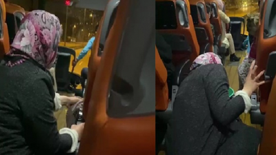 Kamil Koç otobüsünde engelli yolcuya temizlik yaptırıldı