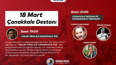 Kartal Belediyesi’nden Çanakkale Zaferi’nin 106. Yıl Dönümüne Özel Etkinlikler