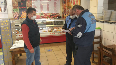 Kartal’daki iş yerleri zabıta ekiplerinin sıkı denetiminden geçiyor