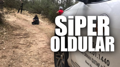 Kömür madeni için ağaç kesmek isteyen ekiplere geçit yok