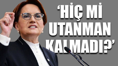 Meral Akşener'den Erdoğan'a: Rabia’yı bu kez de Sisi’nin sofrasında mı bırakıyorsun?